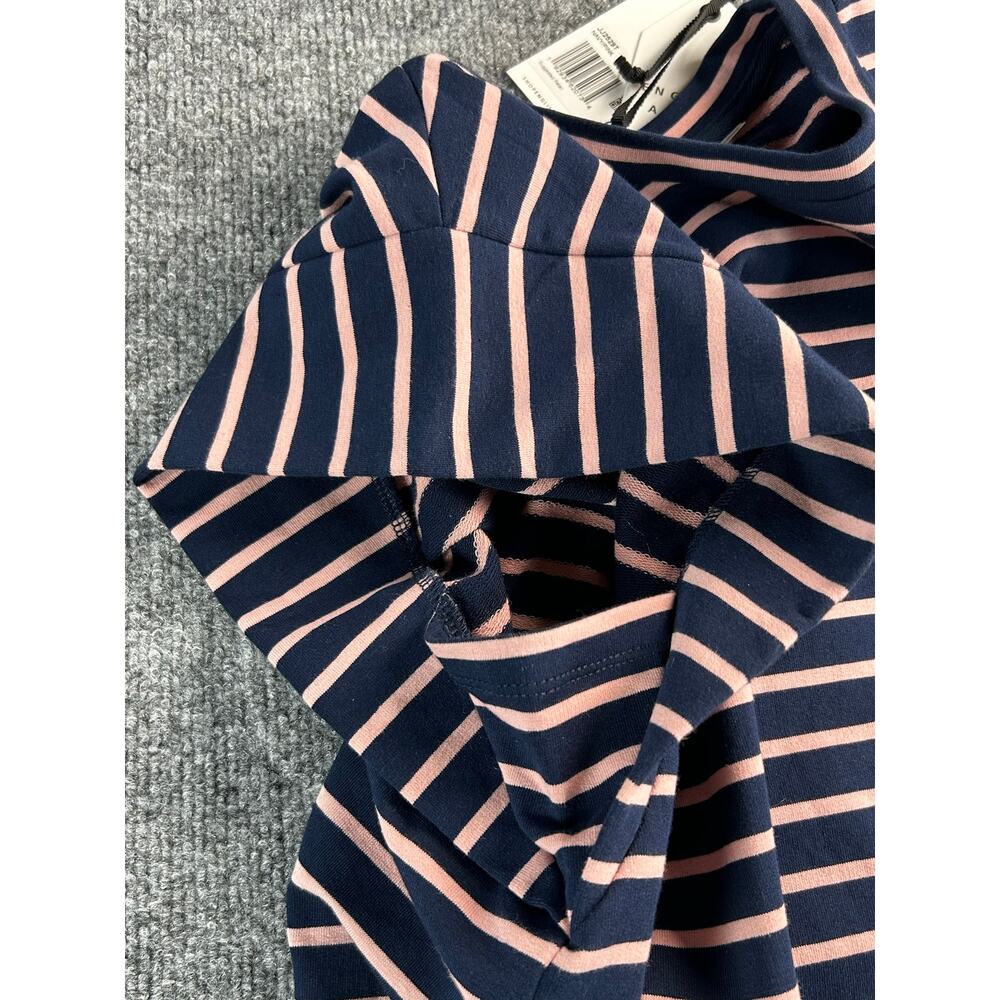 English Factory Womens M Navy Pink Stripe Sleeveless T-Shirt NWT - Picture 7 of 7